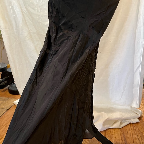 Vintage Y2K Victoria’s Secret Silk sheer cut out Dress 🖤 - Picture 8 of 10